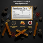 Ashwagandha & Shilajit Honeystick Combo - Stress Relief & Mental Clarity