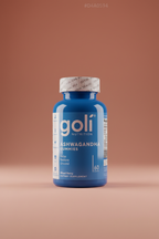 Goli Ashwagandha Gummies - Terracotta Background
