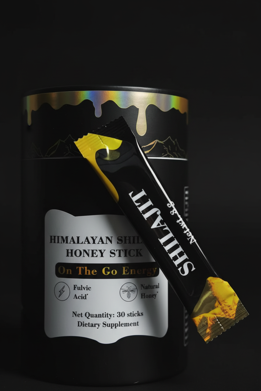 Energy & Health Bundle - Shilajit Honey Sticks + Beet Root Gummies