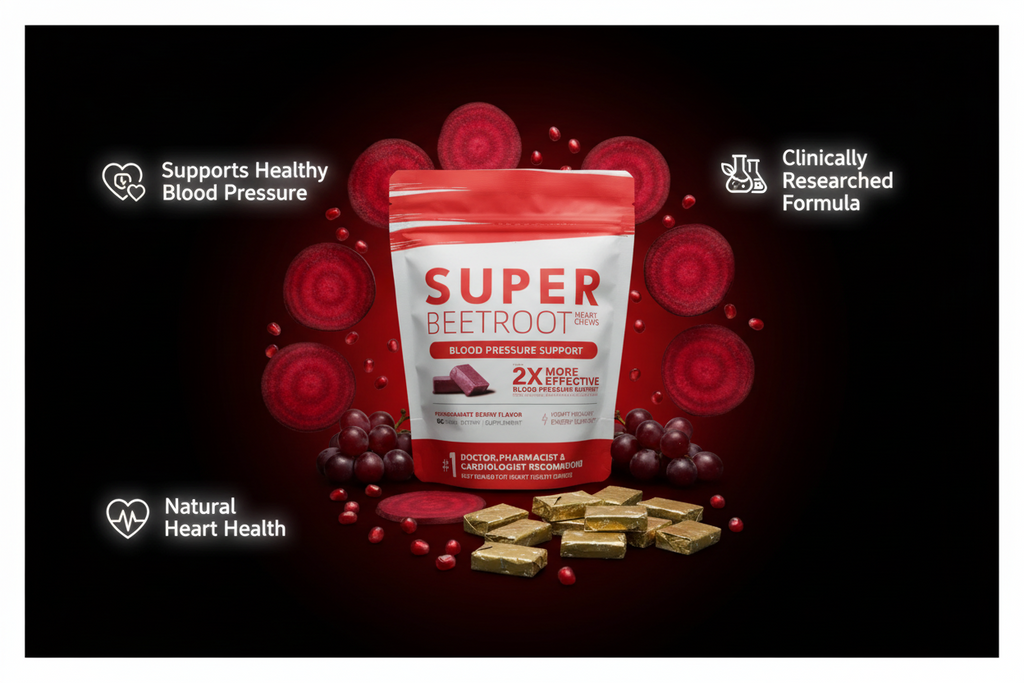 Super Beets Chews - Natural Beet Root Supplement