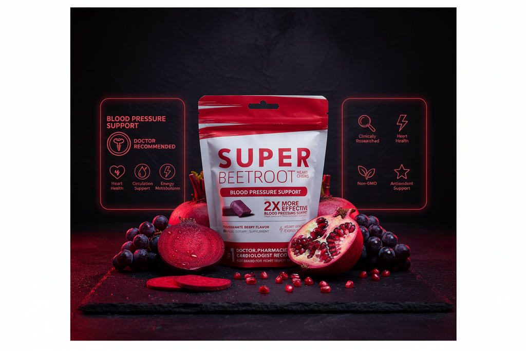Super Beets Chews - Natural Beet Root Supplement