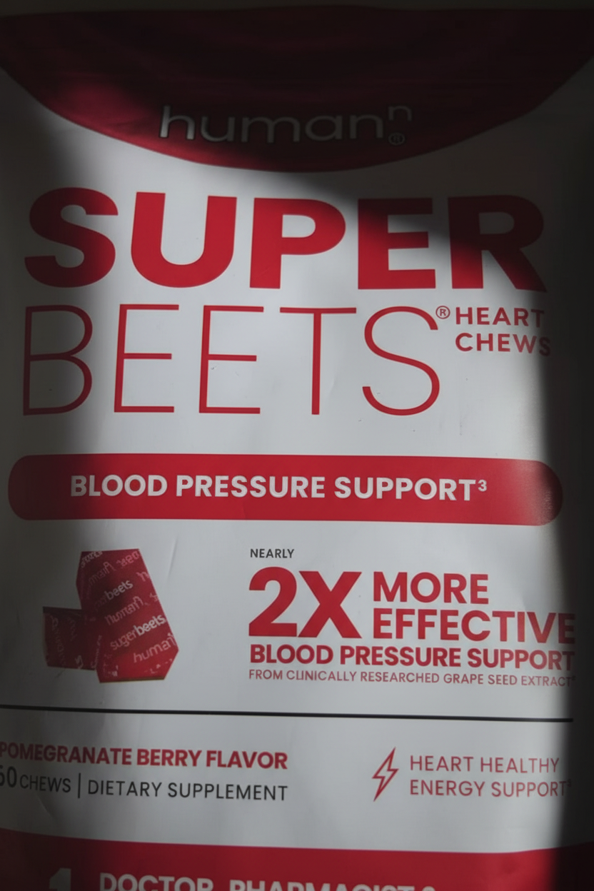 Super Beets Chews - Natural Beet Root Supplement