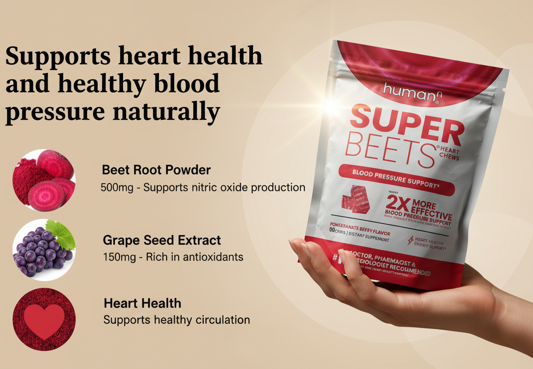 Ashwagandha & Beetroot Gummies - Stress Relief & Health Support