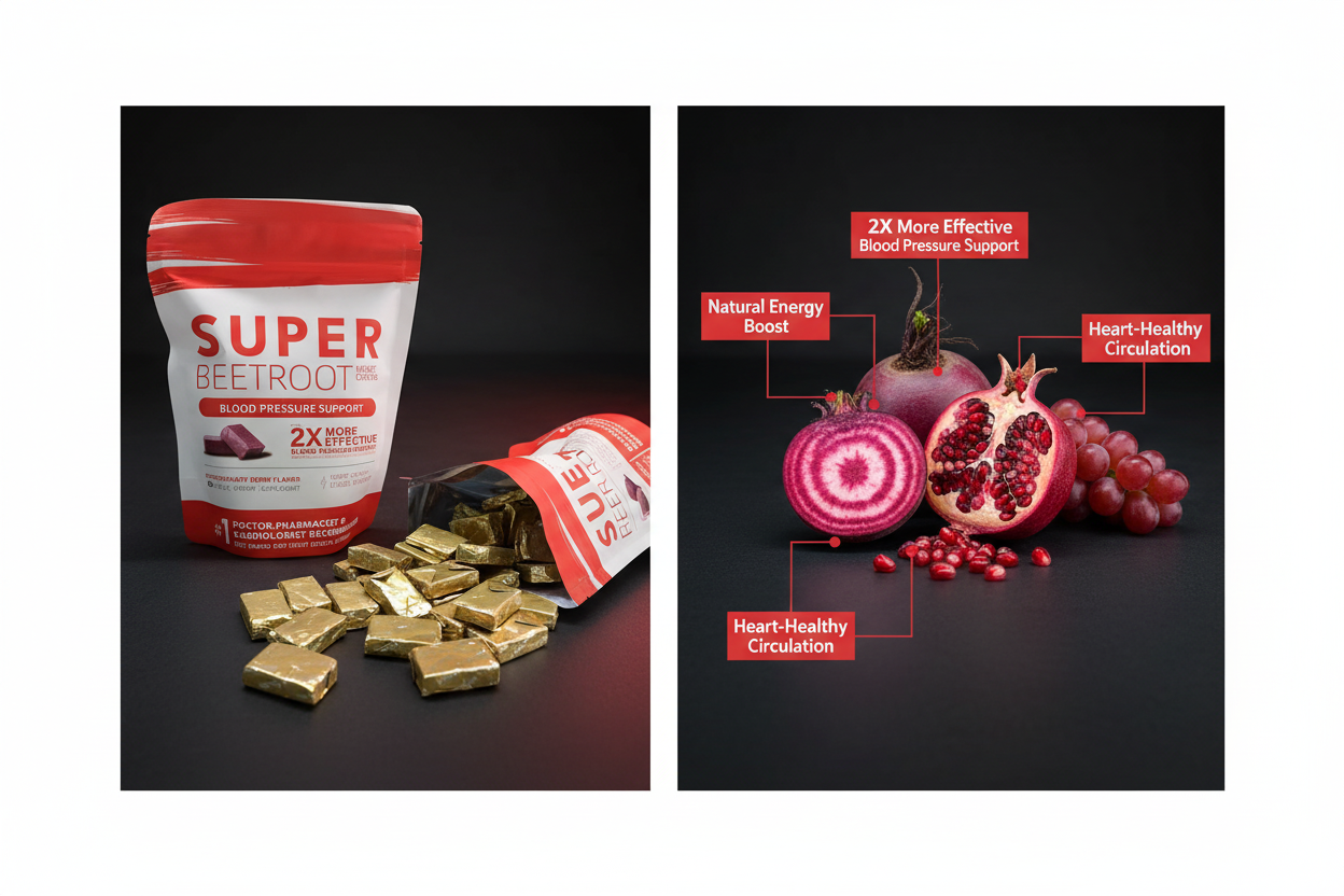 Super Beets Chews - Natural Beet Root Supplement
